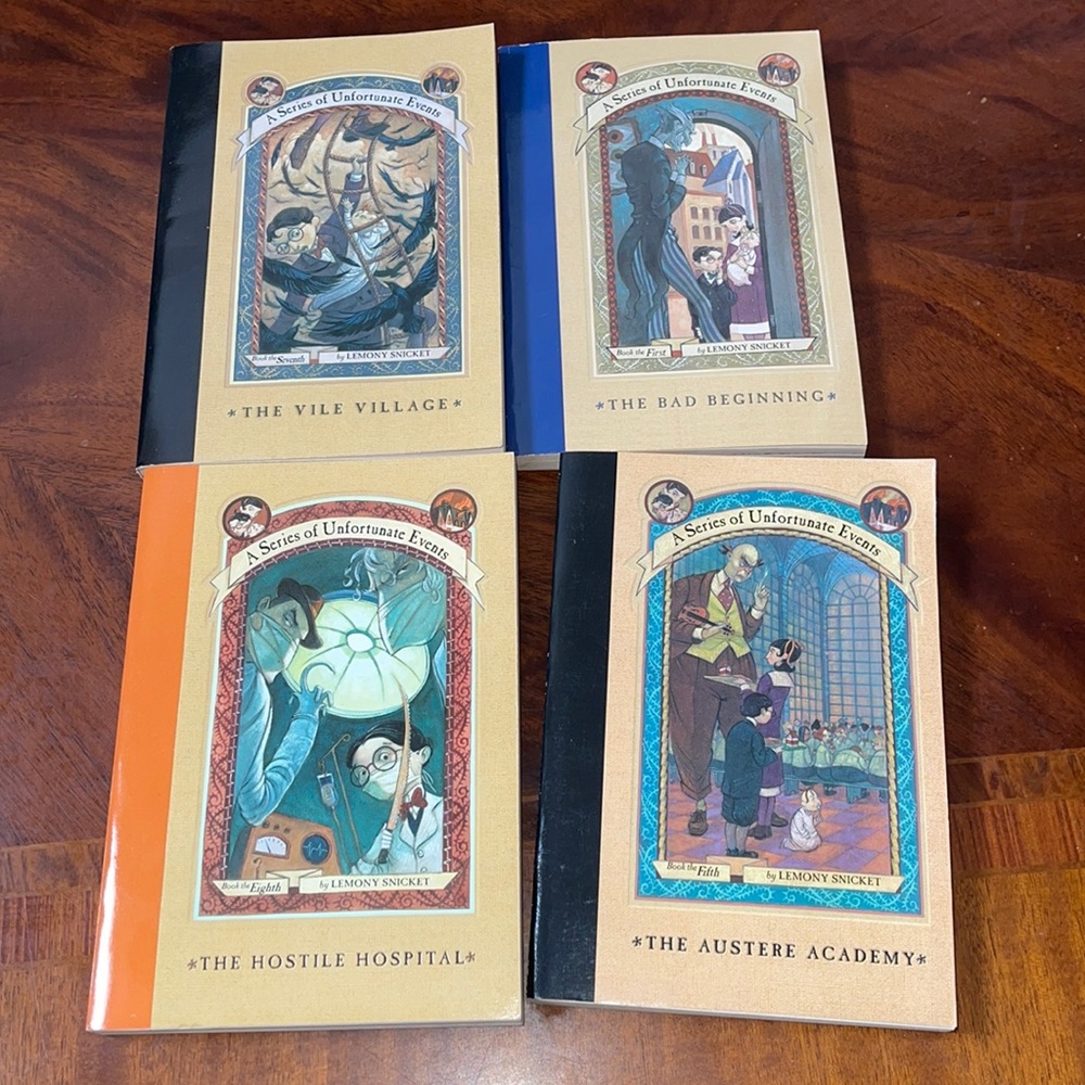 A Series of Unfortunate Events Lemony Snicket 4